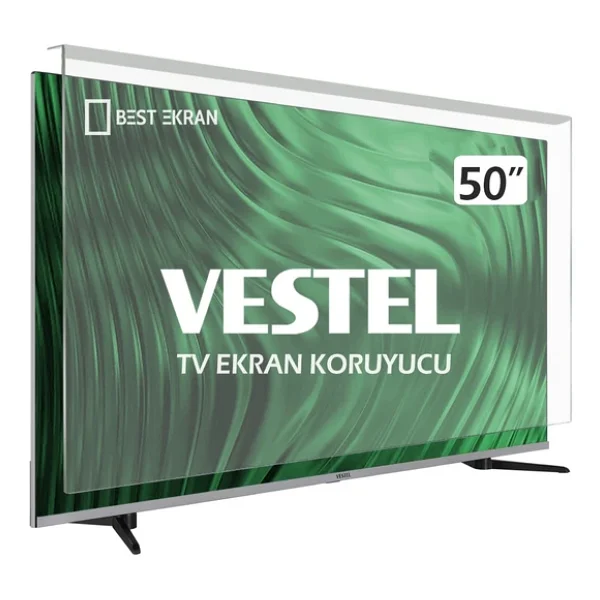Vestel 50uv9750 TV Ekran Koruyucu - Vestel 50" İnç 126 Cm 4K Ultra HD Smart Vidaa Kırılmaz Ekran Koruyucu - Görsel 3