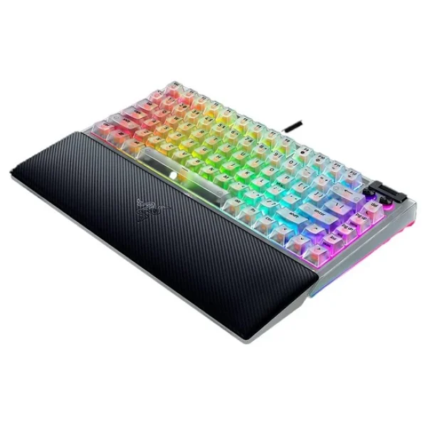 Razer Blackwidow V4 %75 Phantom Edition Us Layout Beyaz RGB Tkl Tactile Switch Kablolu Mekanik Oyuncu Klavyesi - Görsel 2