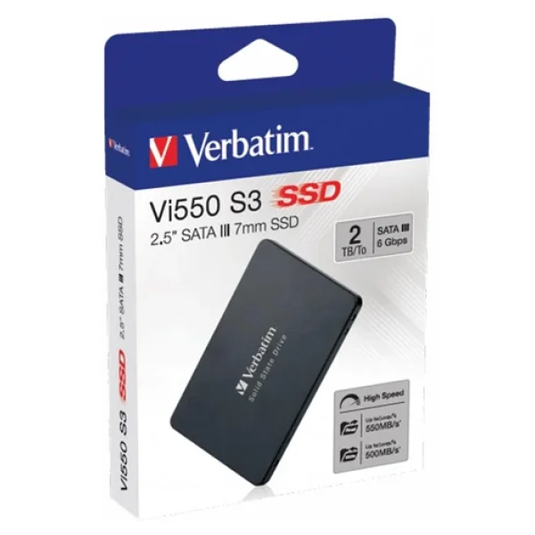 Verbatim Vi550 S3 SATA 3.0 2.5" 2 TB SSD - Görsel 2