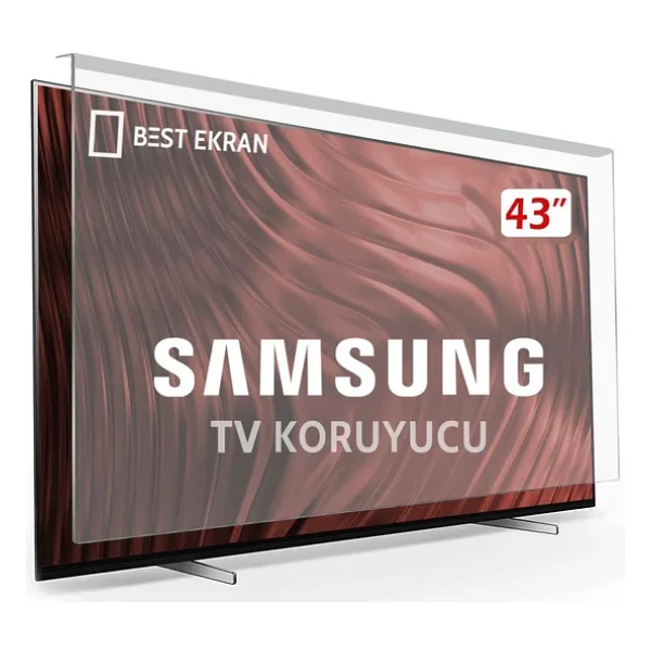 Samsung 43u8000 TV Ekran Koruyucu - Samsung 43" İnç Kırılmaz Ekran Koruyucu Ue43u8000fuxtk - Görsel 4