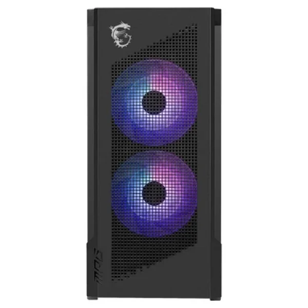 Msı Velox 300r Airflow Pz Argb Fanlı Siyah E-Atx Oyuncu Kasası - Görsel 5