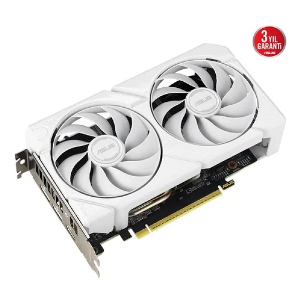 Asus RX 9060 Xt Dual Dual-Rx9060xt-16g-Whıte 128 Bit Gddr6 16 GB Ekran Kartı - Görsel 3