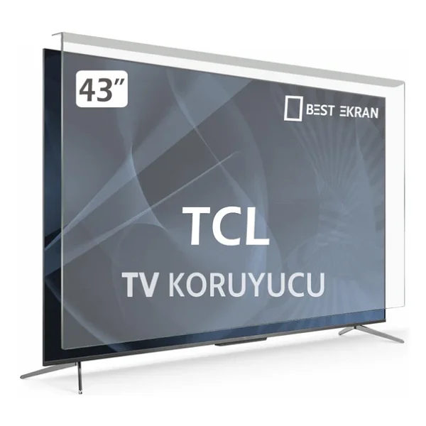 Tcl 43s59k TV Ekran Koruyucu - Tcl 43 İnç 109 Ekran QLED Koruyucu - Görsel 4