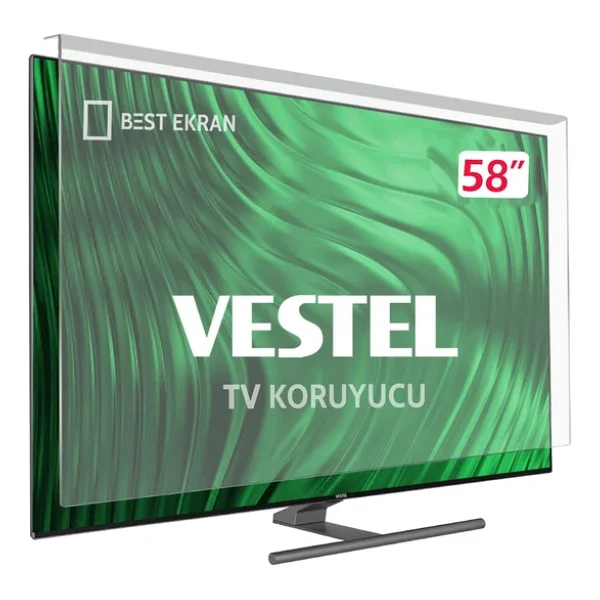 Vestel 58ua9600 TV Ekran Koruyucu - Vestel 58" İnç 146 Cm Ekran Koruyucu - Görsel 2