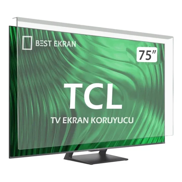 Tcl 75c755 TV Ekran Koruyucu - Tcl 75" İnç Miniled 75c755gtv Ekran Koruyucu - Görsel 3