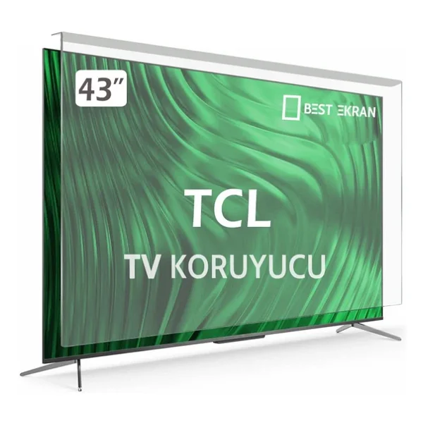 Tcl 43s59k TV Ekran Koruyucu - Tcl 43 İnç 109 Ekran QLED Koruyucu - Görsel 3