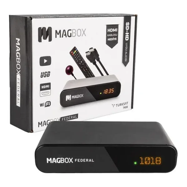 Magbox Federal HD Uydu Alıcısı - Görsel 3