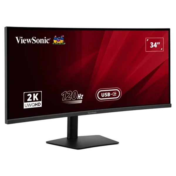 Viewsonic Va3420c 34" 1 Ms Wqhd Curved Ips 120 Hz Monitör - Görsel 6