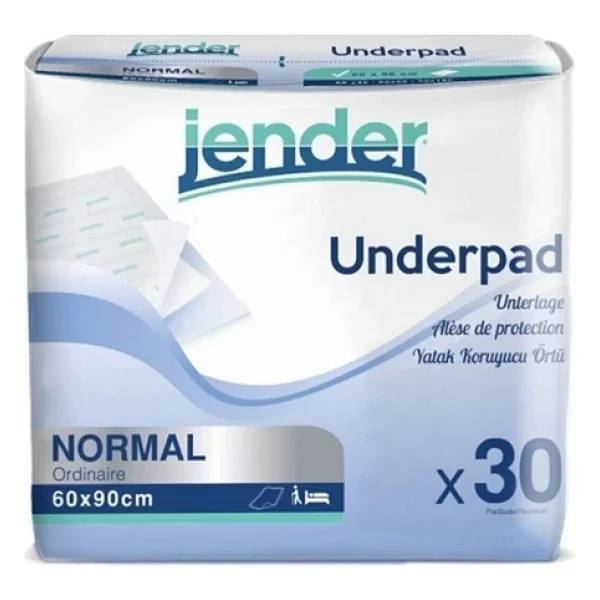 Jender 60cm X 90cm 30'lu 2 Paket Yatak Koruyucu Örtü - Görsel 6