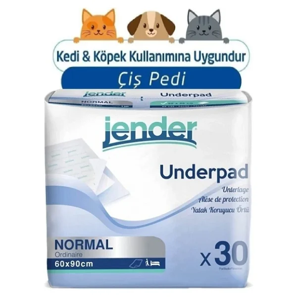 Jender 60cm X 90cm 30'lu 2 Paket Yatak Koruyucu Örtü - Görsel 5