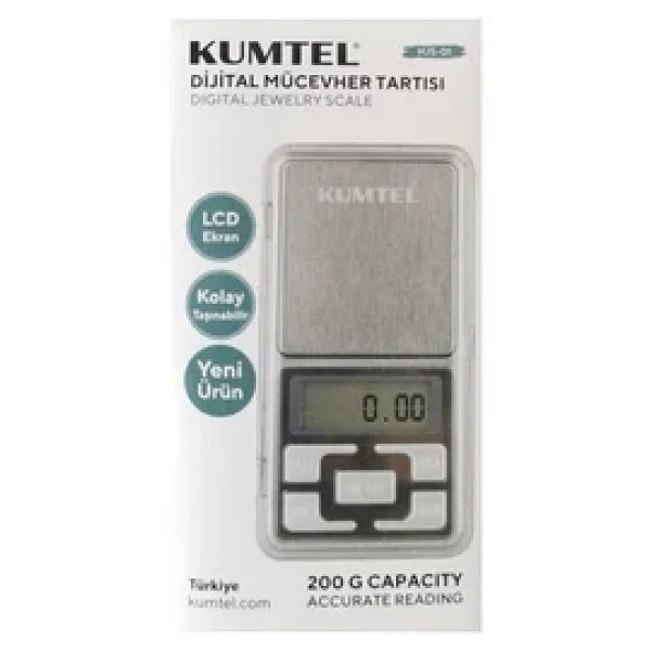 Kumtel Hjs-01 Dijital Hassas Mücevher Cep Tartısı - Görsel 4