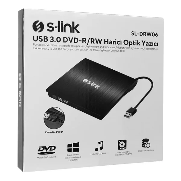 S-Link Sl-Drw06 CD/DVD Yazıcı - Görsel 2