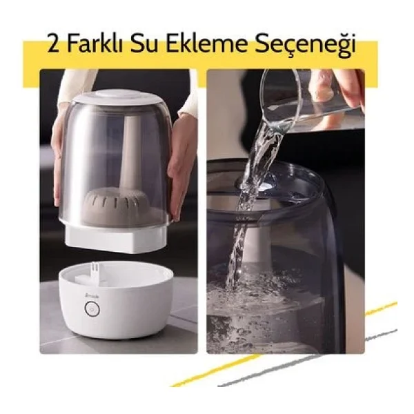 Deerma Dem F60w Ultrasonik Soğuk Hava Nemlendirici - Görsel 3