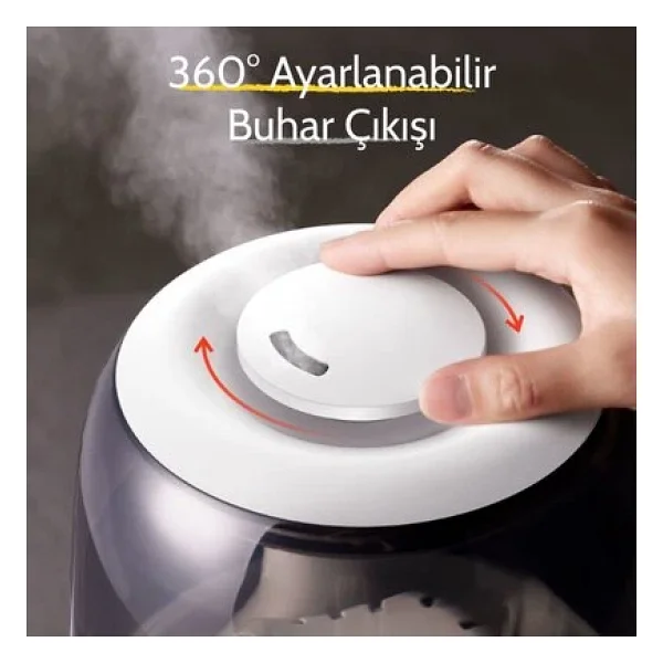 Deerma Dem F60w Ultrasonik Soğuk Hava Nemlendirici - Görsel 4