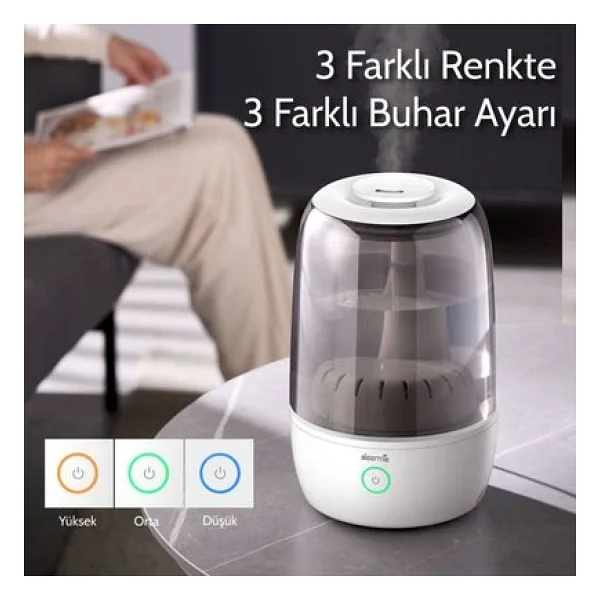 Deerma Dem F60w Ultrasonik Soğuk Hava Nemlendirici - Görsel 5