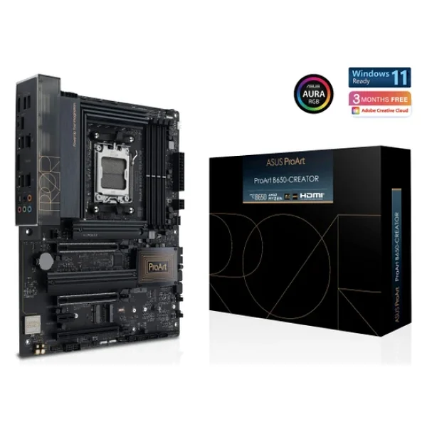 Asus Proart B650 Creator AMD Am5 DDR5 Wi-Fi Atx Anakart - Görsel 4