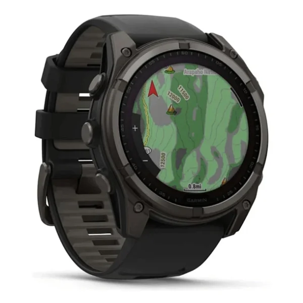 Garmin Fenix 8 51mm Solar Siyah Akıllı Saat - Görsel 3