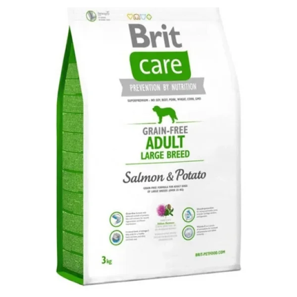 Brit Care Tahılsız Somonlu 3 Kg Yetişkin Köpek Maması - Görsel 2