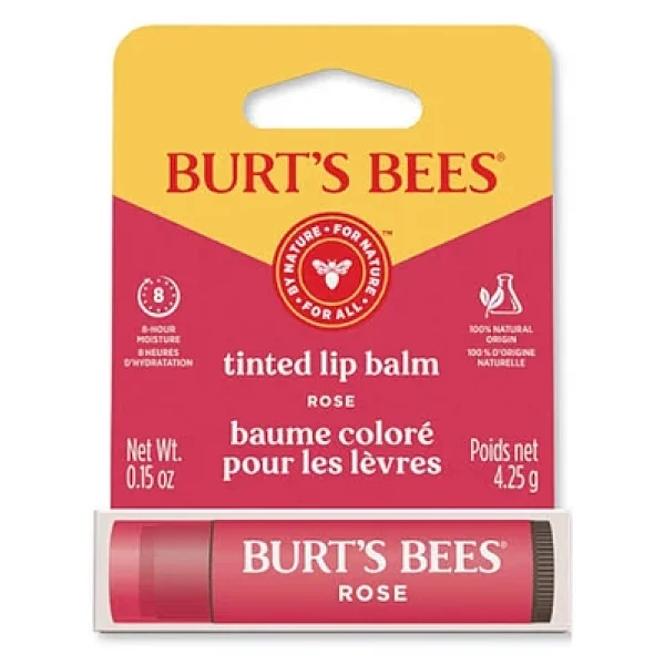 Burt's Bees Tinted Lip Balm Rose Kırmızı 4.25 Gr - Görsel 3