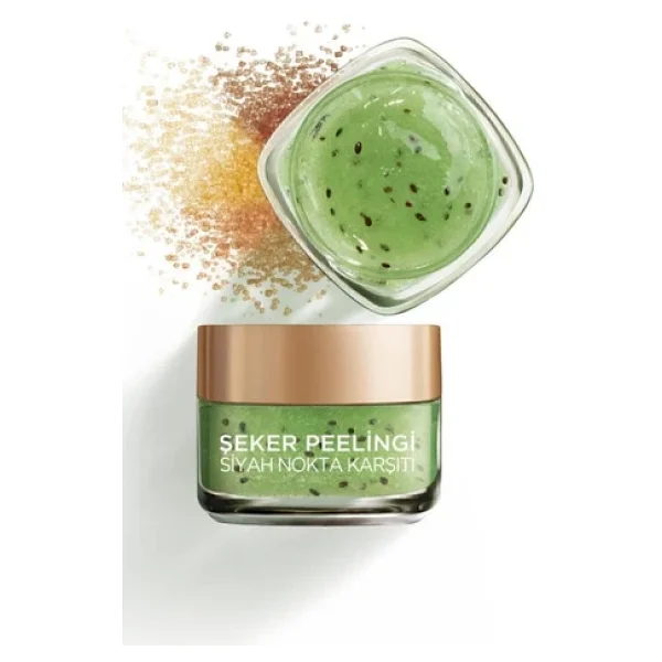 L'oreal Paris Siyah Nokta Karşıtı Kivi Tohumları 50 Ml Şeker Peelingi - Görsel 3