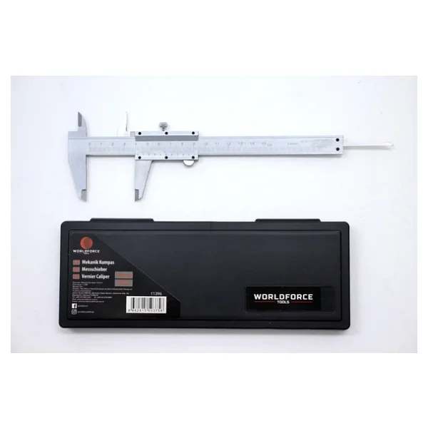 Worldforce 150mm Mekanik Kumpas Paslanmaz Metal Profesyonel - Görsel 3