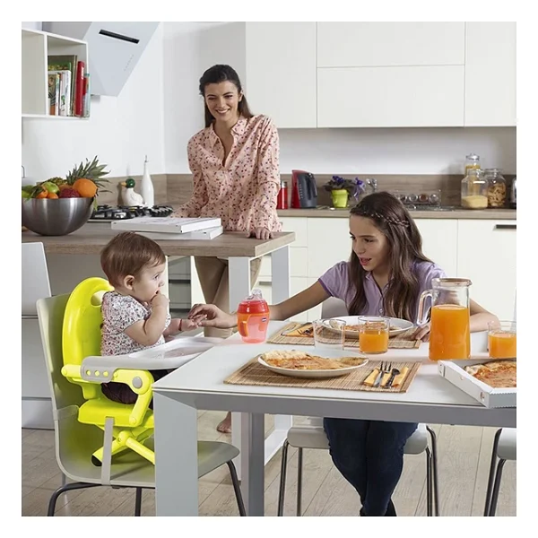 Chicco Pocket Snack Yükseltici Mama Sandalyesi Lime - Görsel 2