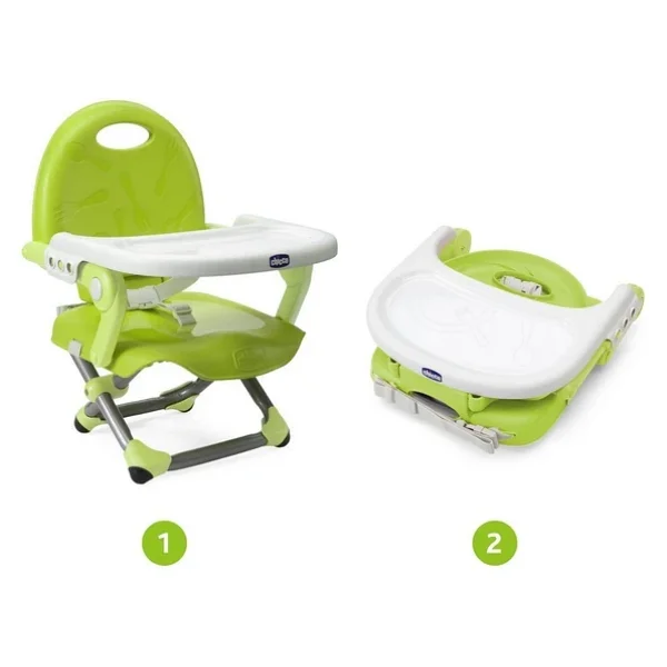 Chicco Pocket Snack Yükseltici Mama Sandalyesi Lime - Görsel 3