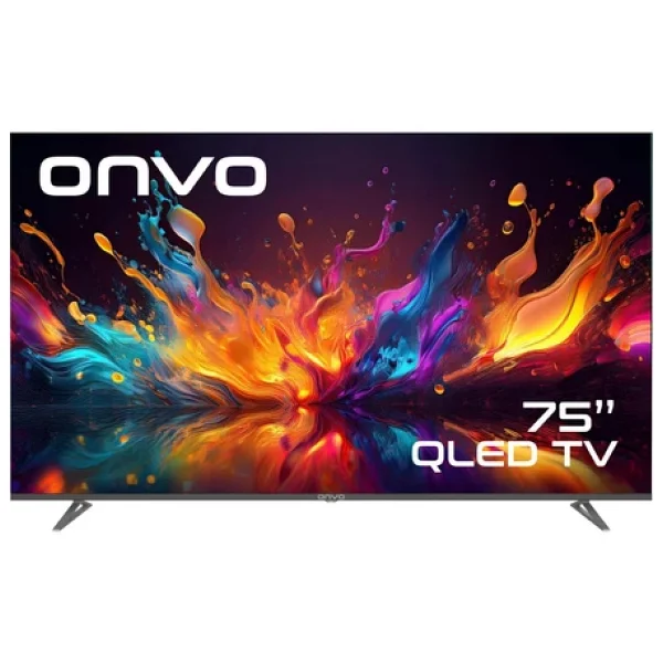 Onvo 75ovf9001uq 4K Ultra HD 75" 190 Ekran Uydu Alıcılı Google Smart QLED TV - Görsel 3