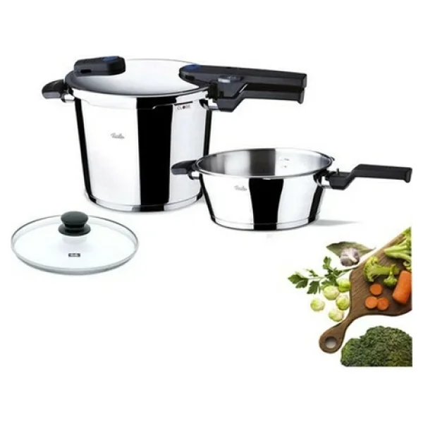 Fissler Vitaquick Bluepoint 6 Lt + 3.5 Lt Düdüklü Tencere Seti - Görsel 3