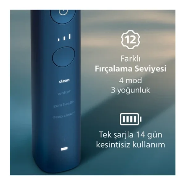 Philips Sonicare Diamond Clean Şarjlı Diş Fırçası, 4 Mod, Sonicare App, Seyahat Kabı, Hx9911/88 - Görsel 7