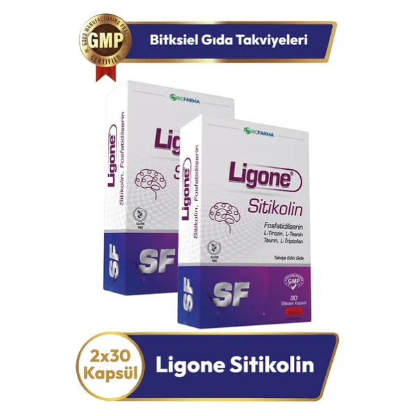 Ligone Sitikolin 30 Kapsül 2 Adet - Görsel 4