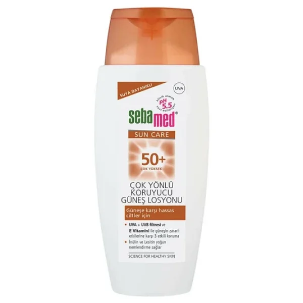 Sebamed Sun Care Çok Yönlü Koruyucu 150 Ml 2 Adet 50 Faktör Güneş Losyonu - Görsel 6