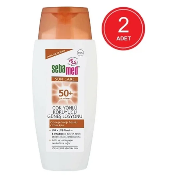 Sebamed Sun Care Çok Yönlü Koruyucu 150 Ml 2 Adet 50 Faktör Güneş Losyonu - Görsel 4