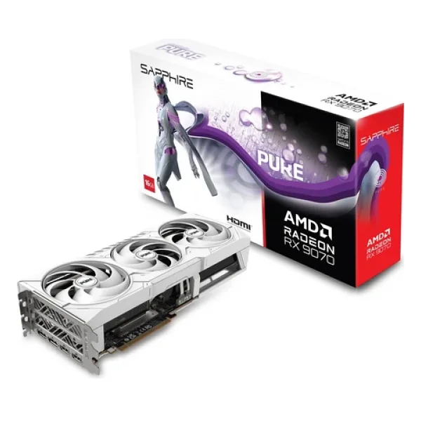 Sapphire RX 9070 Pure 11349-02-20g 256 Bit Gddr6 16 GB Ekran Kartı - Görsel 5