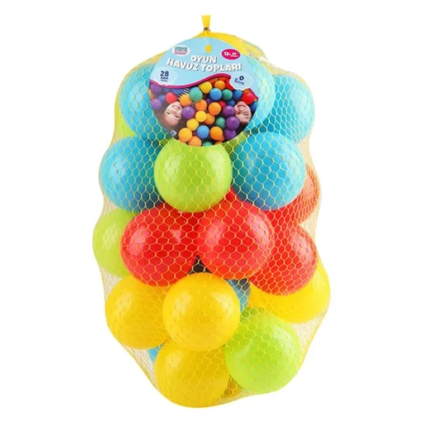 Er6028 Havuz Topu 6 Cm 28li Filede - Görsel 4