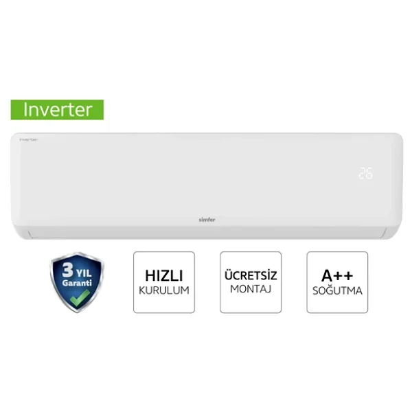 Simfer Sv-4102ı A++ 18000 Btu Inverter Duvar Tipi Klima - Görsel 5