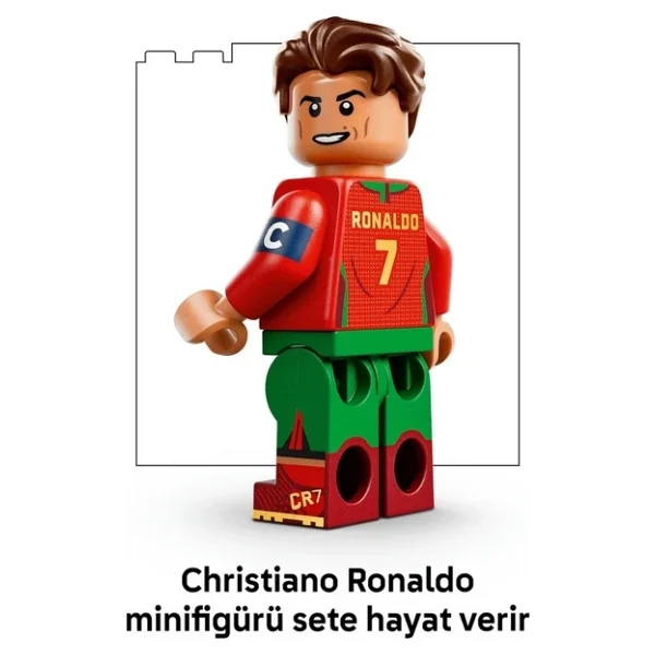Lego 43012 Editions Cristiano Ronaldo Unutulmaz Futbol Anları - Görsel 6