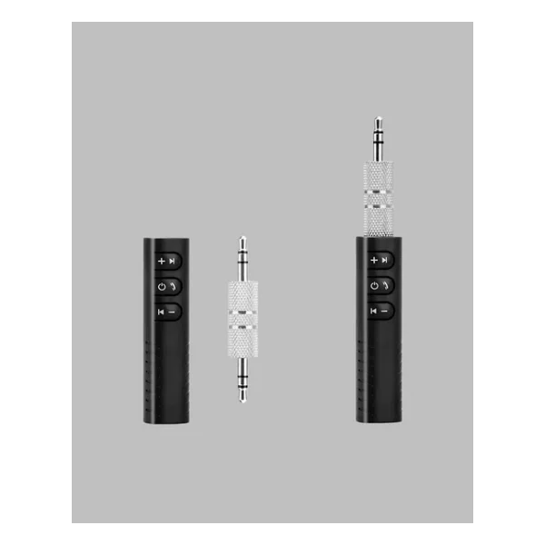 Mini Bluetooth Ses Alıcısı 3.5mm Girişli Kablosuz Müzik Adaptörü - Görsel 2