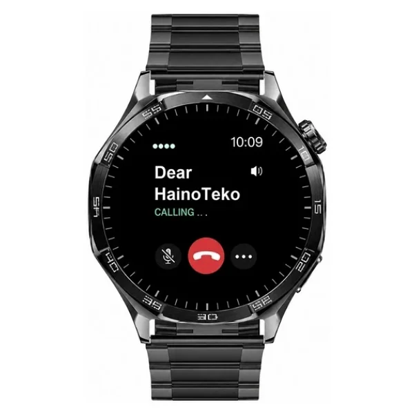 Haino Teko-33 Akıllı Saat Siyah 1 Kasa 3 Değiştirilebilir Kordon AMOLED Ekran Bluetooth Arama Ip67 - Görsel 8