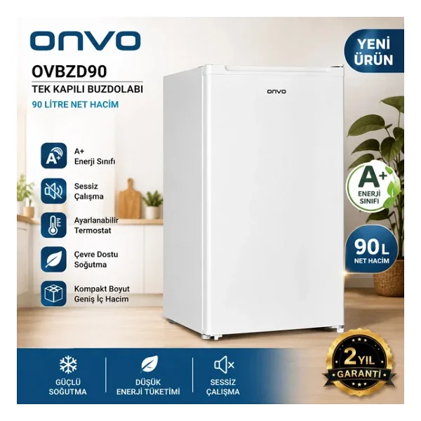 Onvo Ovbzd90 Mini Buzdolabı - Görsel 4