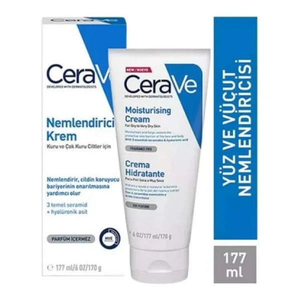 Cerave Nemlendirici Krem 177 Ml + Köpüren Temizleyici 236 Ml - Görsel 4
