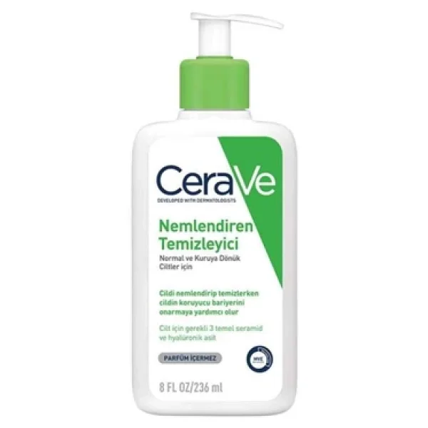 Cerave Moisturising Cream 177 Ml + Nemlendiren Temizleyici 236 Ml - Görsel 3
