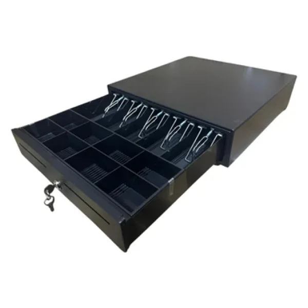Dbpos Nt-335 Metal Para Çekmecesi 5 Gözlü Plastik Alt Tabla Cm 41 X 41 X 11 Cm - Görsel 2