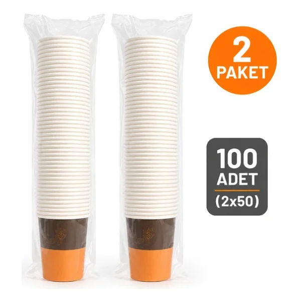 Karton Bardak 50li - Görsel 3
