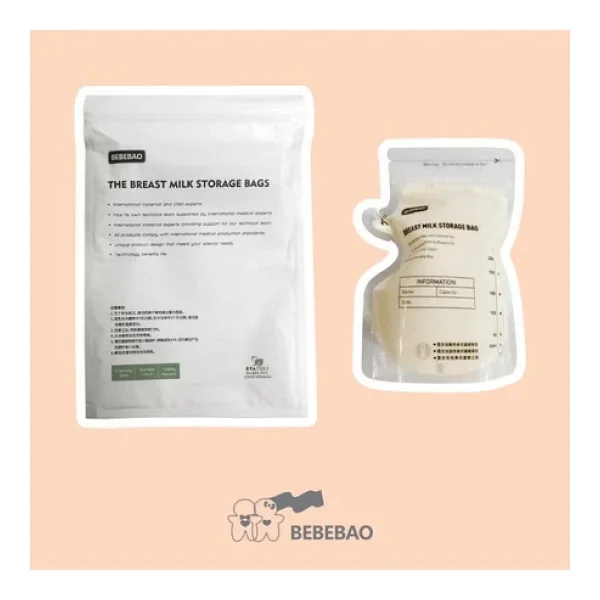 Bebebao 200 Ml 10'lu Anne Sütü Saklama Poşeti - Görsel 8