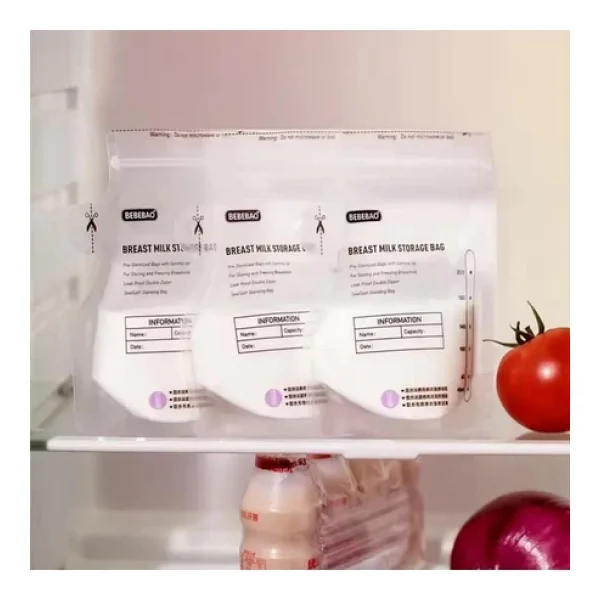 Bebebao 200 Ml 10'lu Anne Sütü Saklama Poşeti - Görsel 9