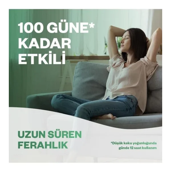 Air Wick Elektrikli Kit Oda Kokusu Turkuaz Sular 100 Gün Etkili Doğal Yağ Özleri İçerir - Görsel 7