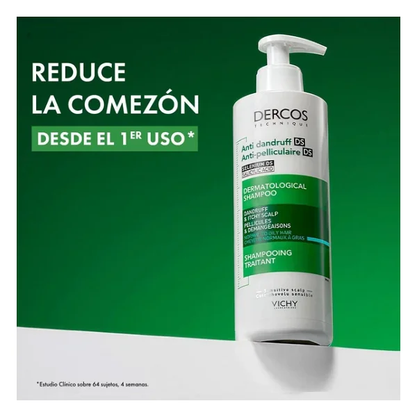 Vichy Dercos Anti-Dandruff Normal Ve Yağlı Saçlar İçin 390 Ml Kepek Şampuanı - Görsel 4