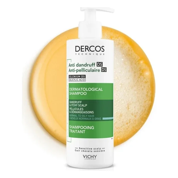 Vichy Dercos Anti-Dandruff Normal Ve Yağlı Saçlar İçin 390 Ml Kepek Şampuanı - Görsel 3