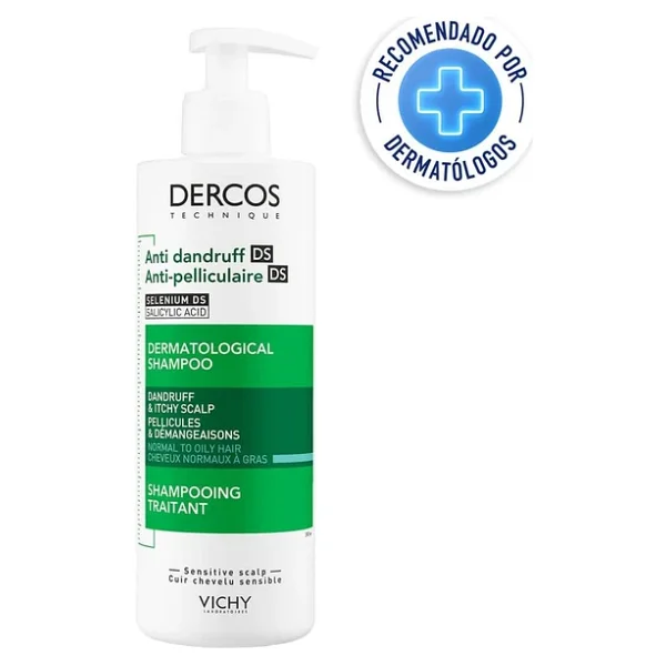 Vichy Dercos Anti-Dandruff Normal Ve Yağlı Saçlar İçin 390 Ml Kepek Şampuanı - Görsel 6